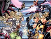 Cyberforce (Earth-7642), Mighty Avengers (Initiative) (Earth-7642), and Thunderbolts (Earth-7642) from Fusion Vol 1 1 003