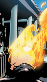 Ghost-Rider-Man Divergent by Spider-Gwen's arrival (Earth-617)