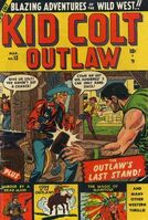 Kid Colt Outlaw #13 "The Magic of Manitou!" Release date: November 21, 1950 Cover date: March, 1951