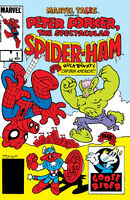 Marvel Tails Starring Peter Porker the Spectacular Spider-Ham #1 "If He Should Punch Me!" Release date: August 9, 1983 Cover date: November, 1983