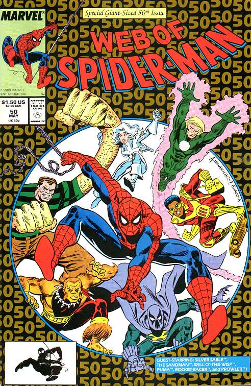 WEB OF SPIDER-MAN (1985 Series) (MARVEL) #39 Very Good Comics Book