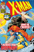 X-Man #25 "Closer to the Flame" Release date: January 15, 1997 Cover date: March, 1997