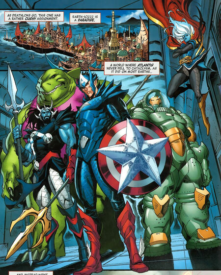 Avengers (Earth-10222) from Free Comic Book Day 2021 Avengers Hulk Vol 1 1 001