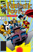 Fantastic Four #337 "Into the Time Stream!" Release date: December 26, 1989 Cover date: February, 1990