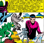 Quentin Beck's early career in special effects'"`UNIQ--ref-00000020-QINU`"'