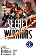 Secret Warriors #8 "God of Fear, God of War: Part 2" Release date: September 30, 2009 Cover date: November, 2009