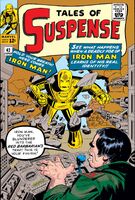 Tales of Suspense #42 "Trapped by the Red Barbarian" Release date: March 12, 1963 Cover date: June, 1963