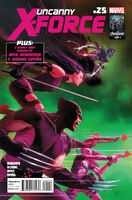 Uncanny X-Force #25 "Final Execution Chapter One: Purity; Appetite for Destruction" Release date: May 9, 2012 Cover date: July, 2012