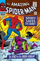 Amazing Spider-Man #40 "Spidey Saves the Day! Featuring: The End of the Green Goblin!" Release date: June 9, 1966 Cover date: September, 1966