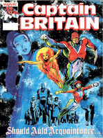 Captain Britain (Vol. 2) #14 "Should Auld Acquaintance..." Cover date: February, 1986