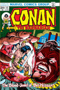 Conan the Barbarian #27 "The Blood of Bel-Hissar!" (June, 1973)