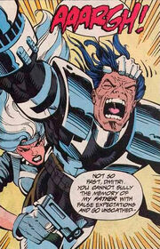 Dmitri Petrovich (Earth-616), Silvija Sablinova (Earth-616), from Silver Sable and the Wild Pack Vol 1 25 001