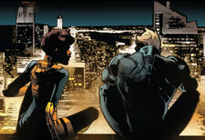 Janet Van Dyne (Earth-616) and Ultron (Earth-616) from Uncanny Avengers Vol 3 10 001