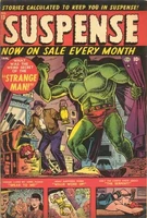 Suspense Vol 1 13.jpg (66 KB) Suspense #13 "The Strange Man" Release date: September 27, 1951 Cover date: January, 1952