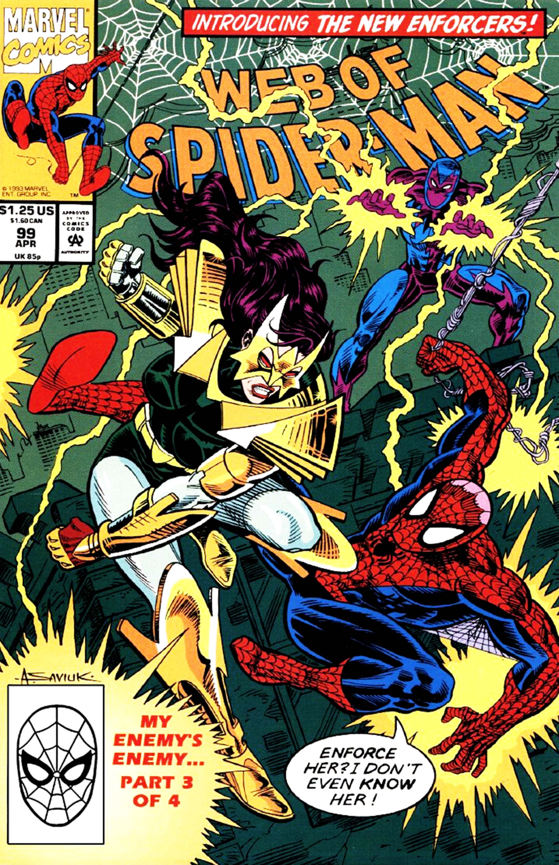マーベルコミックWeb of Spider-Man (Vol 1) Web Of Spider-Man #1 – Atomic Books