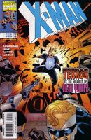 X-Man #35 "Messiah Complex - Media Blitz" Release date: December 17, 1997 Cover date: February, 1998