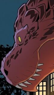 Devil Dinosaur (Earth-Unknown) from Unbelievable Gwenpool Vol 1 25 001