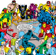 With the Avengers in Avengers #227