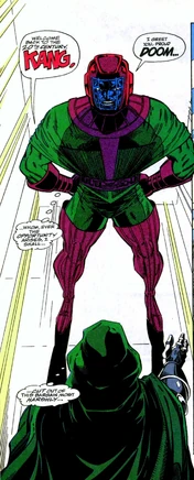 Kang and Dr. Doom working together in Infinity War Vol 1 1