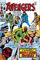 Avengers #81 "When Dies a Legend!" Release date: August 11, 1970 Cover date: October, 1970