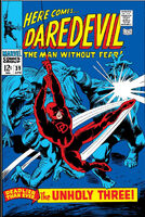 Daredevil #39 "The Exterminator and the Super-Powered Unholy Three" Release date: February 8, 1968 Cover date: April, 1968