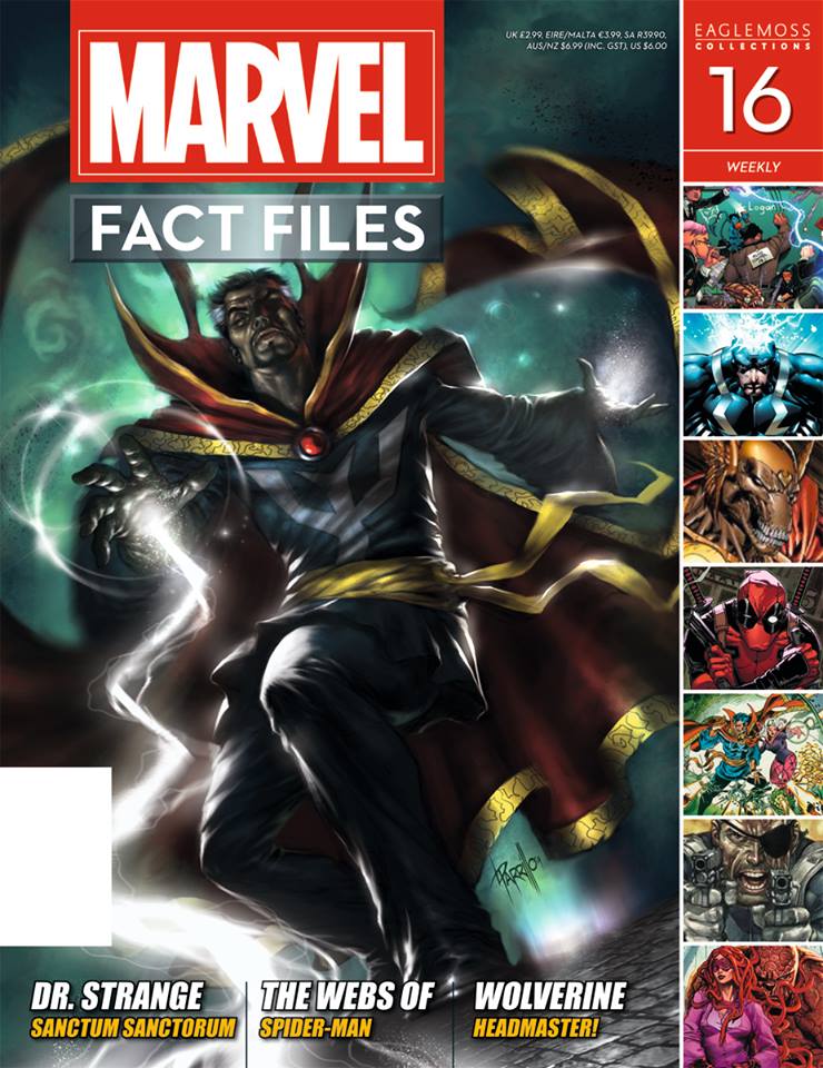 Marvel Fact Files Vol 1 16 | Marvel Database | Fandom