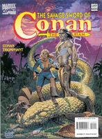 Savage Sword of Conan #215 "When Wakes the Golden Serpent" Release date: September 14, 1993 Cover date: November, 1993
