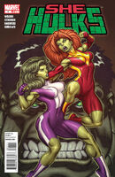 She-Hulks #1 "Man Hunt (Part 1)" Release date: November 10, 2010 Cover date: January, 2011