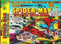 Super Spider-Man with the Super-Heroes #196 Cover date: November, 1976