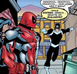 Wade Wilson and Bullseye (Lester) (Earth-616) from Deadpool Vol 3 28 0002