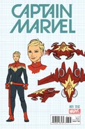 Captain Marvel Vol 9 1 Design Variant