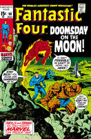 Fantastic Four #98 "Mystery on the Moon!" Release date: February 19, 1970 Cover date: May, 1970