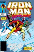 Iron Man #240 ""Ghost Righter!"" (March, 1989)