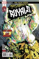 Royals #12 "From Kether to Malkuth" Release date: December 13, 2017 Cover date: February, 2018