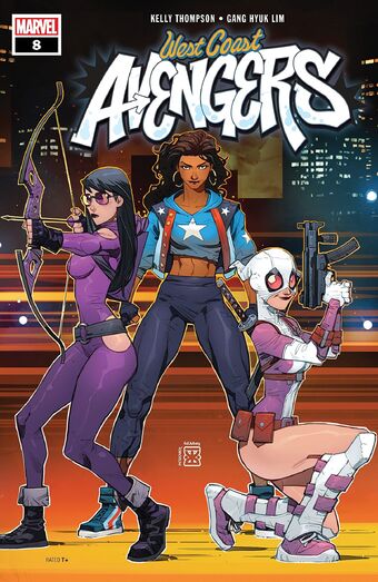 3 #7 Comic Book Vol Marvel The West Coast Avengers
