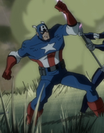 Capitão América (Guerra-Skrull) Wolverine e os X-Men & Vingadores: OSHMPdT! (Terra-8096)