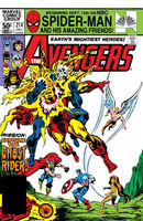 Avengers #214 "Three Angels Fallen!" Release date: September 8, 1981 Cover date: December, 1981