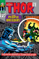 Thor #134 "The People-Breeders!" Release date: September 1, 1966 Cover date: November, 1966