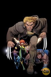 X-Men Blue Vol 1 5 Textless