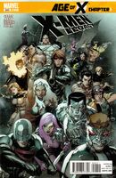 X-Men: Legacy #245 "Age of X (Chapter 1)" Release date: February 23, 2011 Cover date: April, 2011