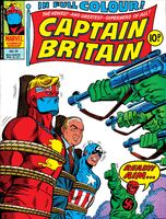 Captain Britain #23 "The Night Big Ben Stood Still!" Cover date: March, 1977