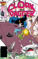 Cloak and Dagger (Vol. 2) #7 "Stowaways!" Release date: March 25, 1986 Cover date: July, 1986