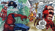 Exemplars (Earth-616) and Peter Parker (Earth-616) from Peter Parker Spider-Man Vol 1 11 001