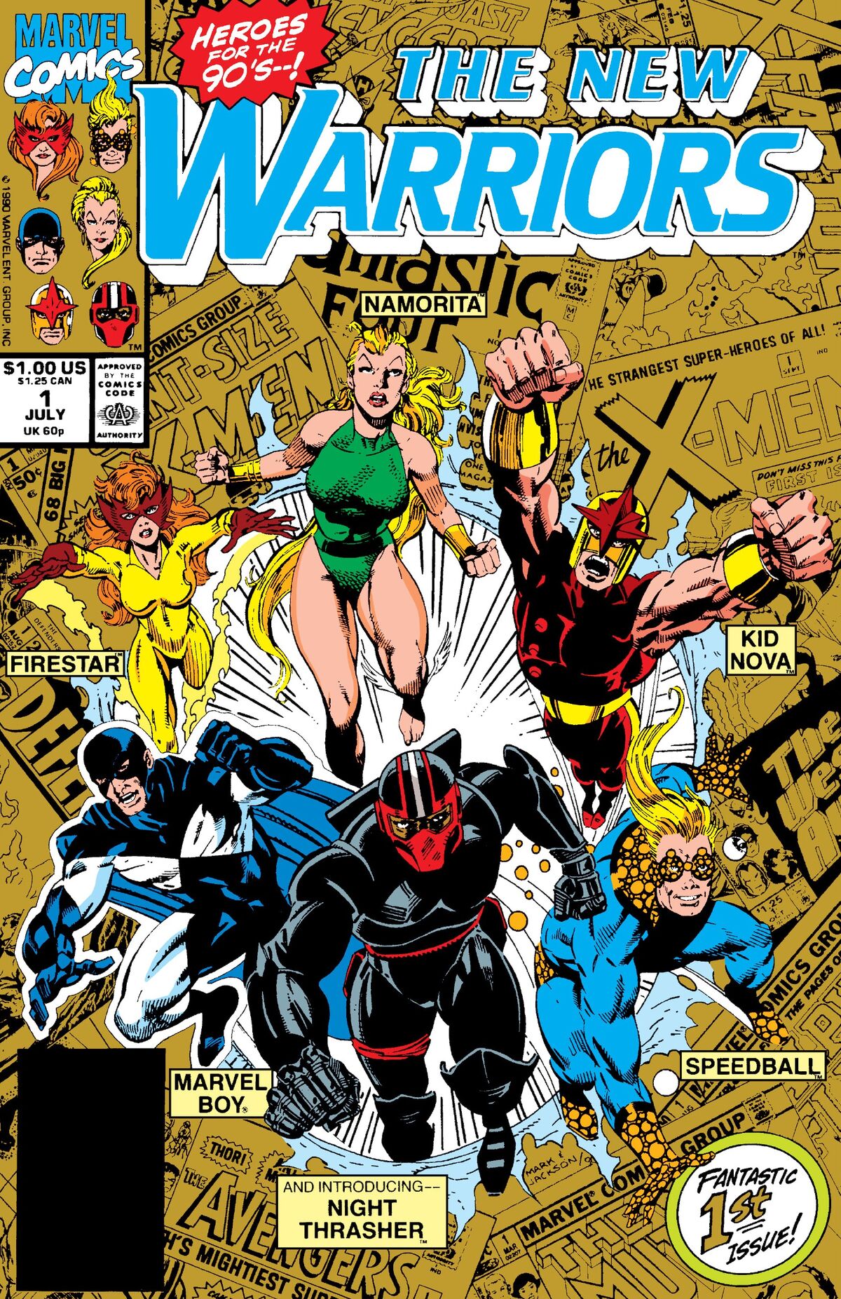 Amazon.com: New Warriors Classic Vol. 1 (New Warriors (1990