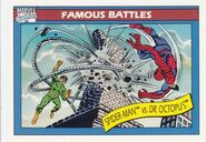 Peter Parker vs. Otto Octavius (Earth-616) from Marvel Universe Cards Series I 0001