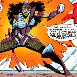 Scourge (Earth-5555) from Dragon's Claws Vol 1 7 001.jpg
