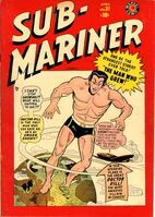 Sub-Mariner Comics #31 "The Man Who Grew!" Release date: January 13, 1949 Cover date: April, 1949