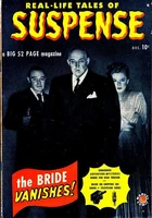 Suspense Vol 1 1.jpg (49 KB) Suspense #1 "The Graveyard Ghouls!" Release date: September 16, 1949 Cover date: December, 1949