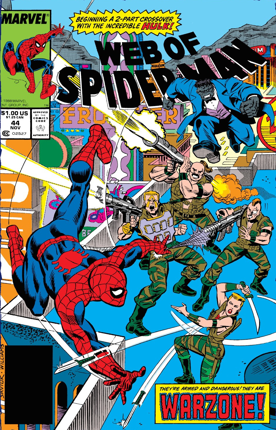 WEB OF SPIDER-MAN (1985 Series) (MARVEL) #39 Very Good Comics Book
