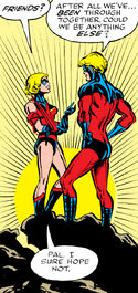 Carol Danvers (Earth-616) and Mar-Vell (Earth-616) from Ms